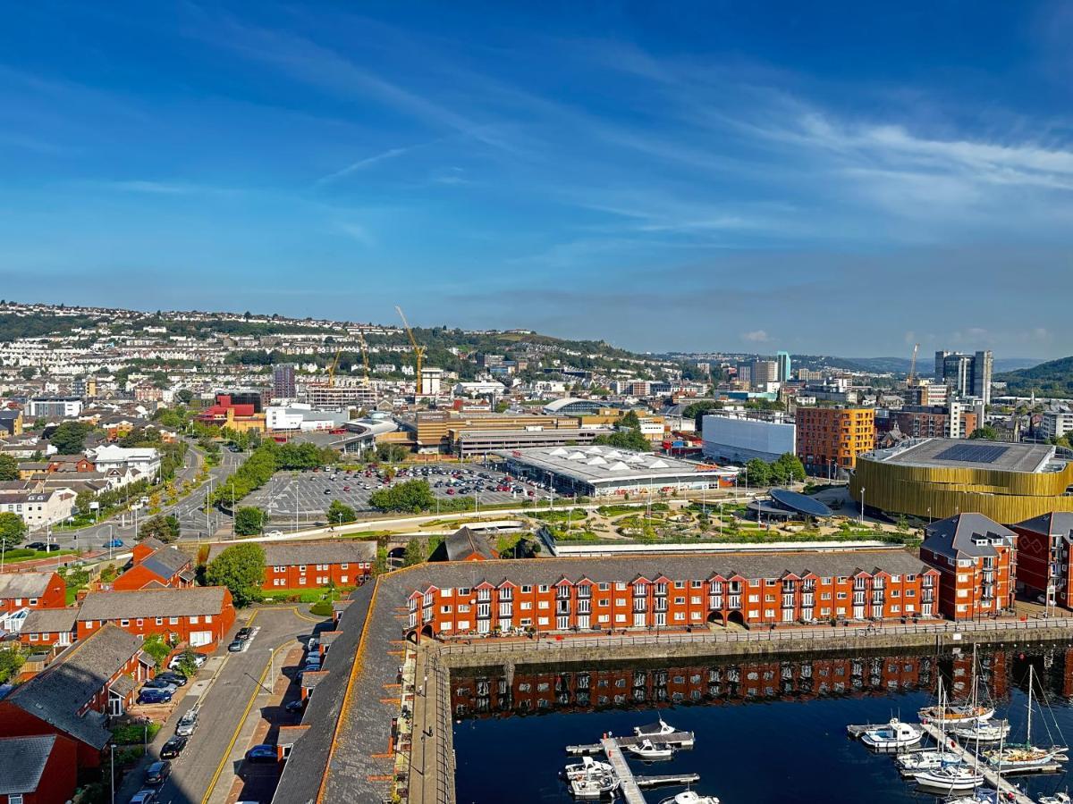 Stunning Ocean & City View Apt Swansea Buitenkant foto
